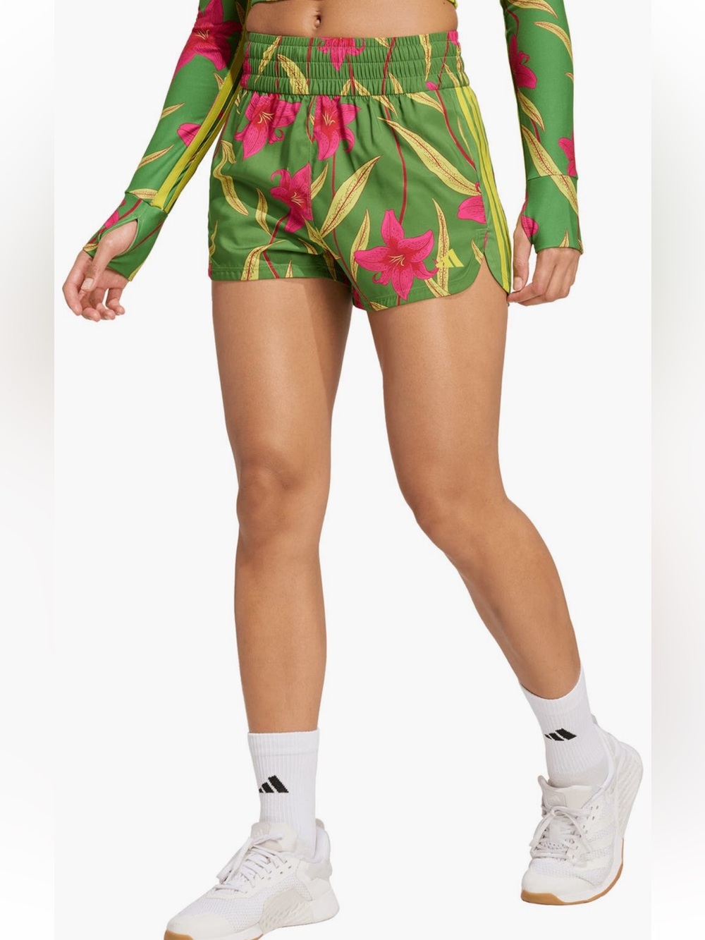 Adidas X Farm Rio Pacer Shorts